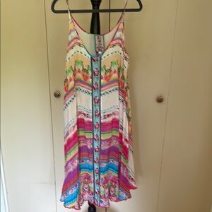 Johnny Was Multicolor Boho Dress